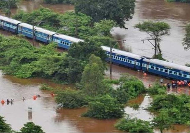 Train Cancel Route Also Change in Firozpur Due To Flood 