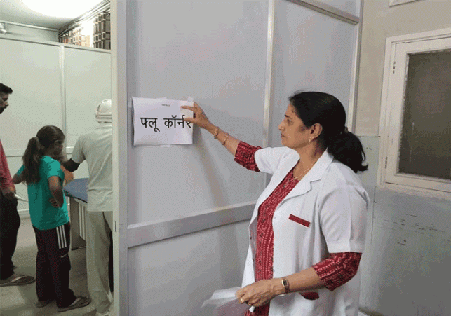 Flu corners will be made in all hospitals of Haryana
