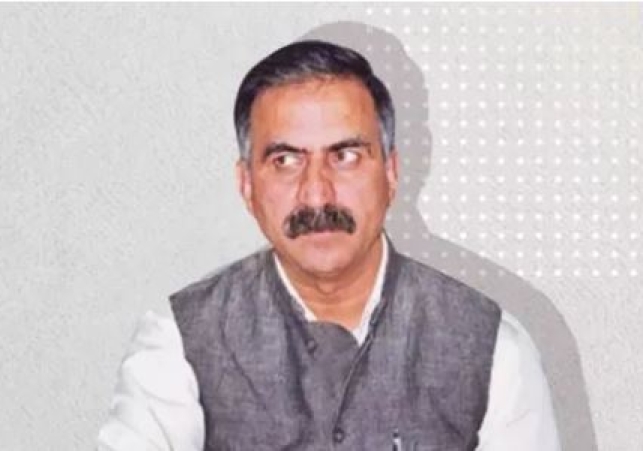 Chief Minister Sukhvinder Singh Sukhu