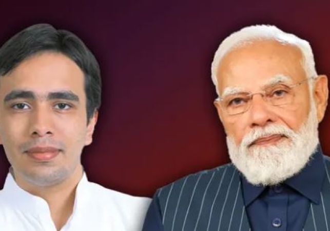 Prime Minister Modi and Jayant Chaudhary 