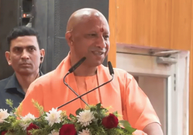 CM Yogi laid the foundation stone 