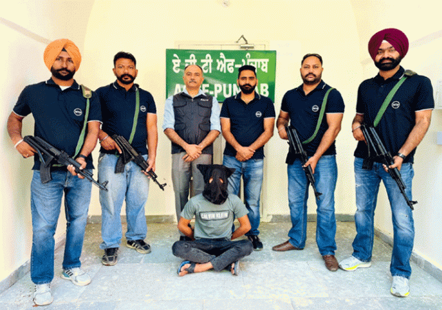 Lawrence Bishroi and Goldie Brar gang henchman arrested by Punjab Police's AGTF