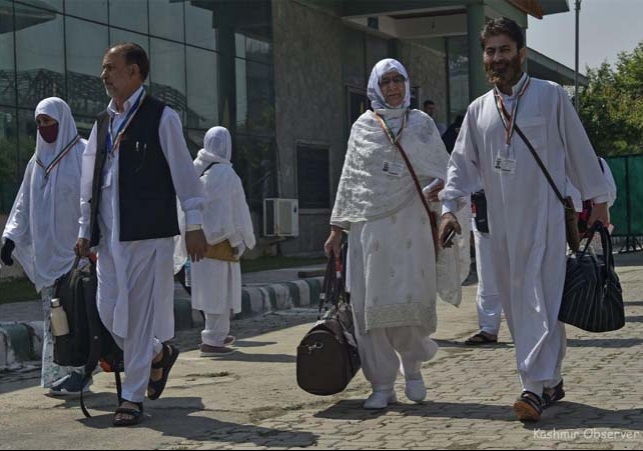First batch of 630 Haj pilgrims returned to Jammu and Kashmir