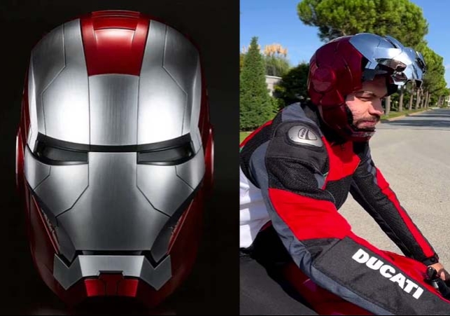 Iron Man Helmet Equipped with AI Technology Amazing Features 