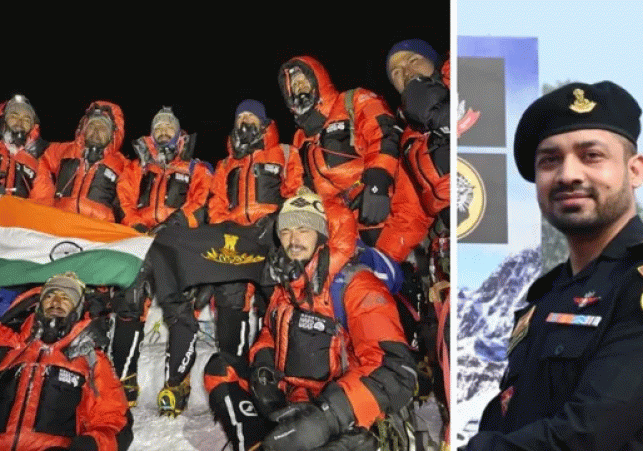 The NSG mountaineering team created history
