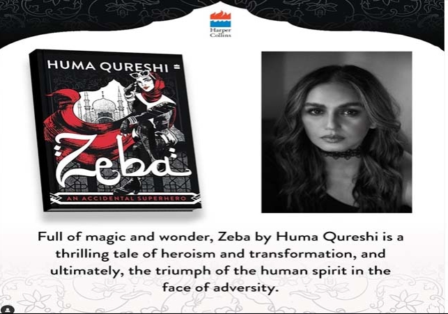 Huma Qureshi Becomes An Author With Her Debut Novel Zeba