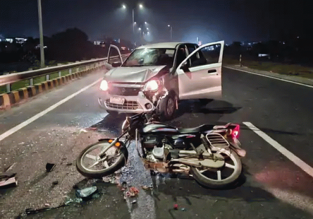 Bike rider killed in collision with Alto in Kurukshetra: 