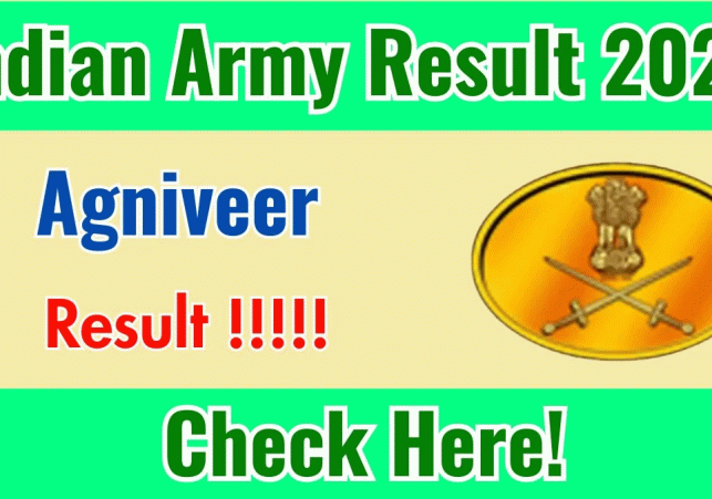 Indian Army Agniveer Result 2025 