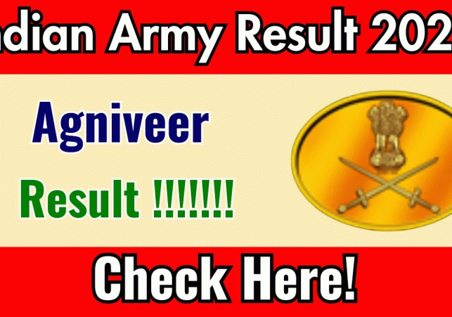 indian army agniveer result 2025 date