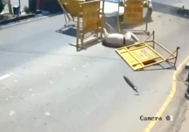 Accident at Mehatpur Toll Barrier in Una