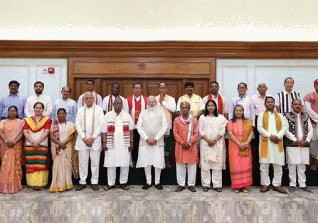 Tribal Security Forum Meets PM Modi
