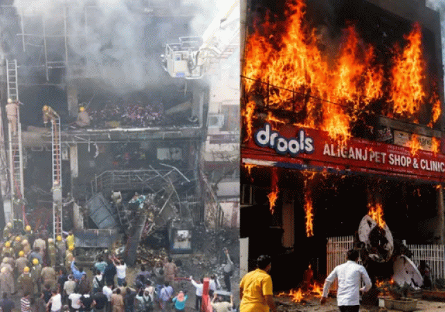 CM Yogi takes a tough stance on the Lucknow fire incident
