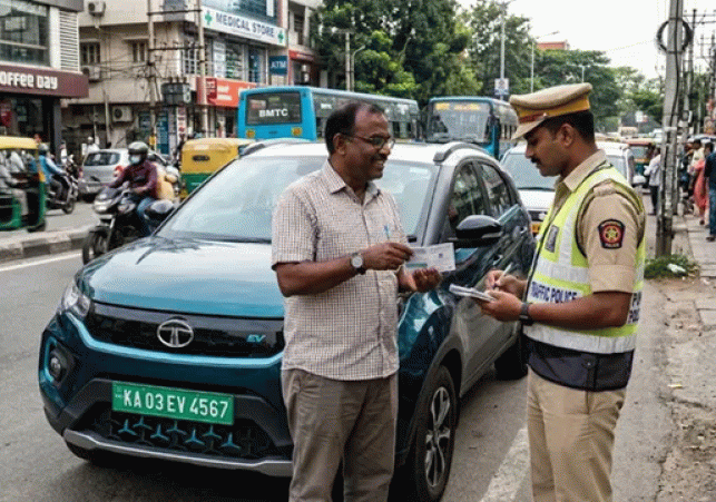 Incorrect Fine Issued for EV in Nagaur