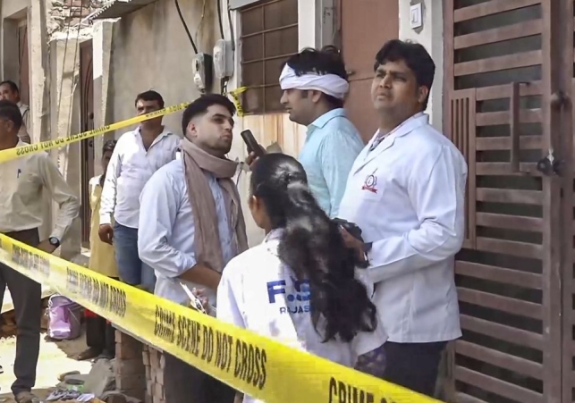 Massive fire at Jaipur firecracker factory