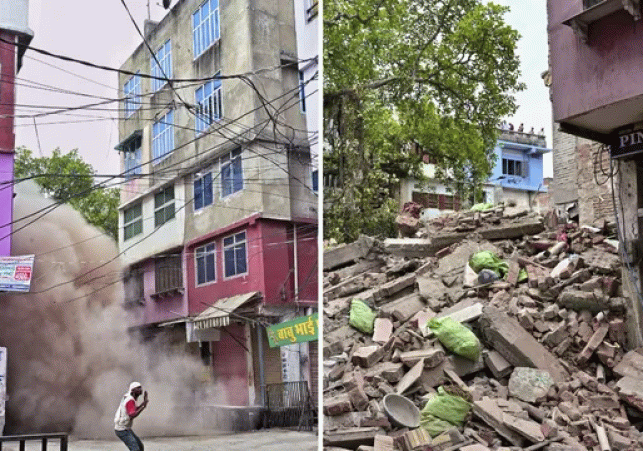 Municipal Corporation Demolishes