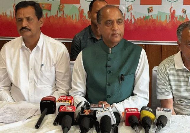 Jayaram Thakur attacks the government