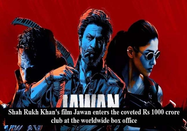 Jawan Film Cross 1000 Crore 