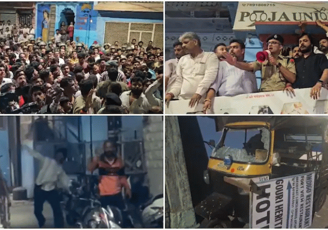 Stone-pelting at Gangaur Procession in Jodhpur
