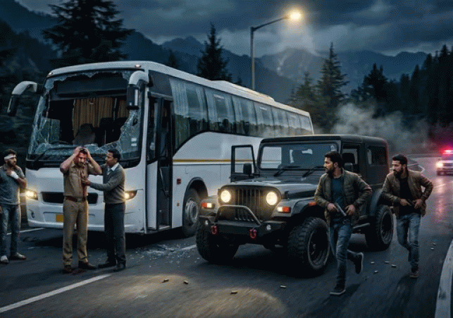Bloody Road Rage Incident in Kangra