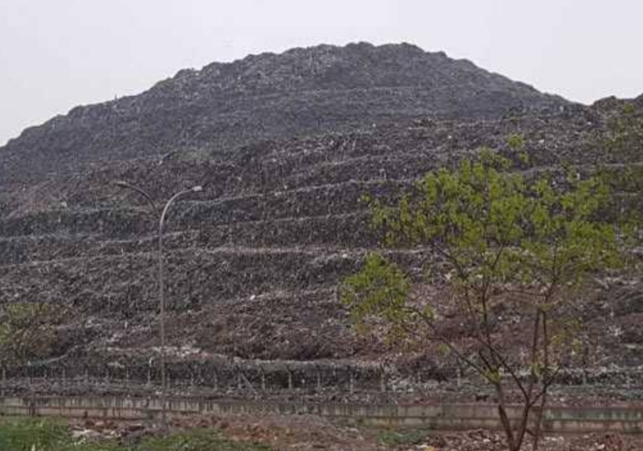 landfill in Delhi