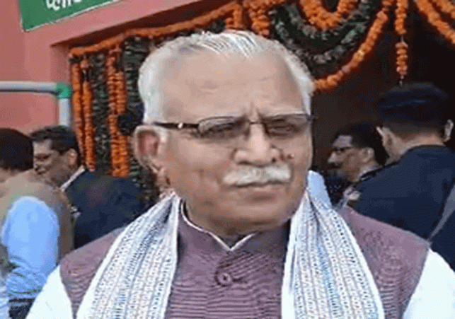 Manohar Lal gave the mantra to the workers to 'win the booth, win the election'