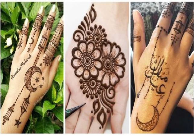 Best Mehndi Design for Eid Ul Fitr for full hand 