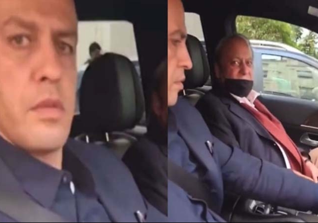 Nawaz Sharifs Driver Spit on Reporter in London 