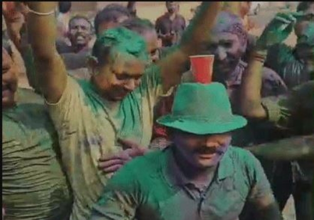 Sambhal SP dances 