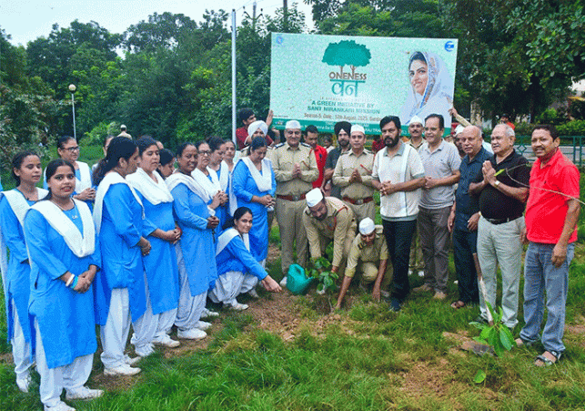 Nirankari Mission's 'Oneness One' tree planting program