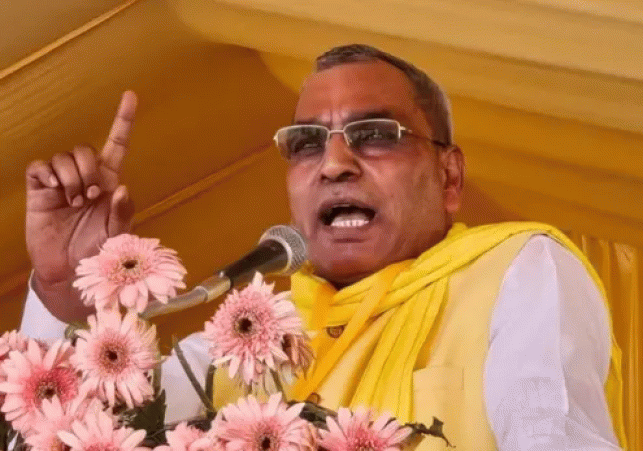 Om Prakash Rajbhar makes a major demand