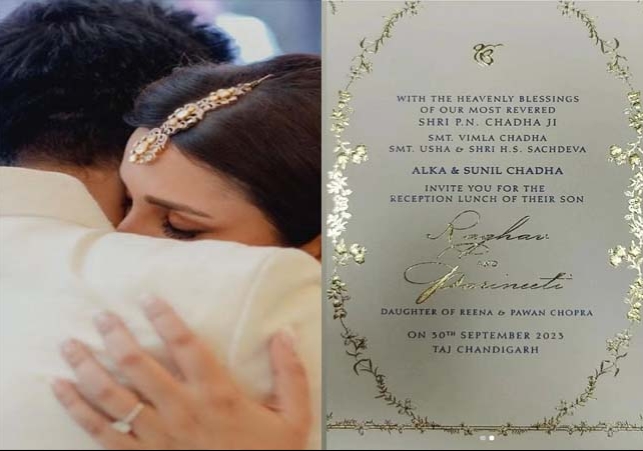 Parineeti And Raghav Chadha Wedding Reception Invite Card Goes Viral