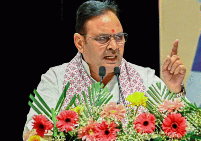 Chief Minister Bhajanlal Sharma levels allegations