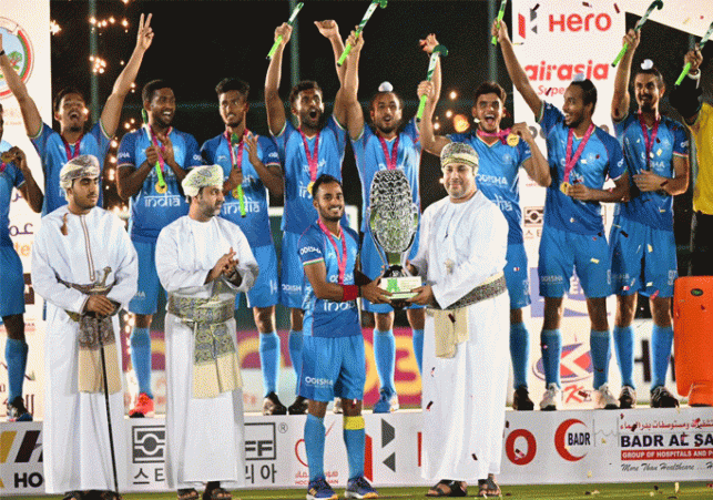 India won the title for the fourth time by defeating Pakistan 2-1 in the final