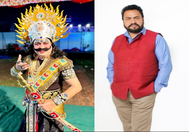 Sunil Sharma As Raavan character