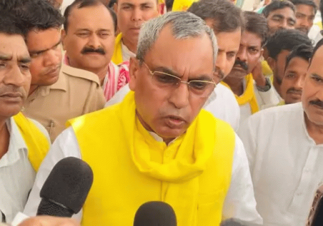 Minister Omprakash Rajbhar Attacks the Opposition