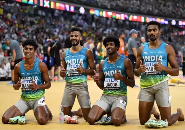 Indian Mens 4x400 Relay Team Finish 5th in World Championships 2023 Final 