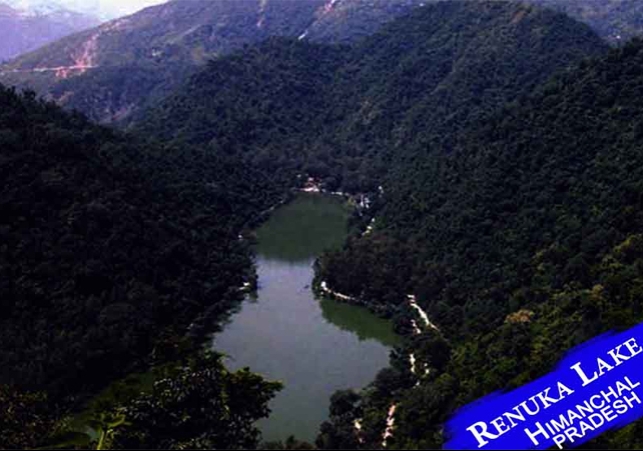 Renuka Lake Which Has Woman Body Shape 