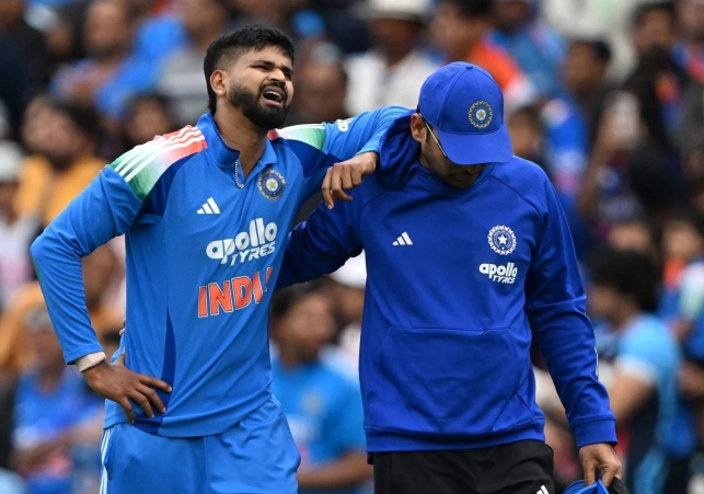 Shreyas Iyer Hospitalized After Spleen Injury in Australia; BCCI Issues Health Update