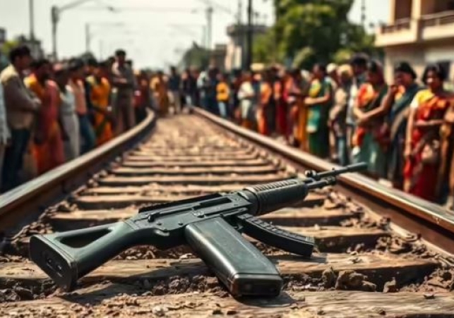 AK-47 rifle found on railway track in Varanasi