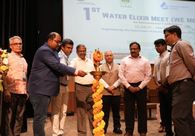 SRMU-AP welcomes international researchers at Jal Amrit Meet 2025