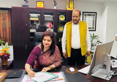 Suman Vashishth Assumes Charge as Registrar of SVSU