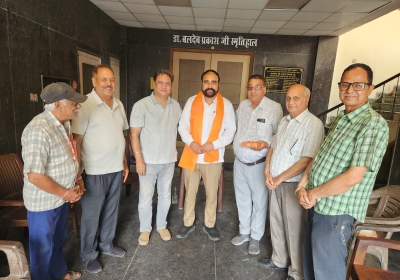 The BJP Senior Citizens Cell celebrated