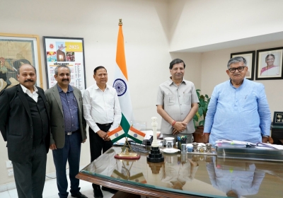 Delegation of Digambar Jain community