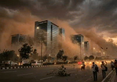 Storm wreaks havoc in Delhi-NCR: Winds blow at 40-60 km/h;
