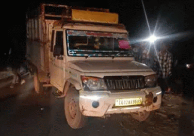 Happiness turns to mourning: A pickup returning from a wedding procession overturns