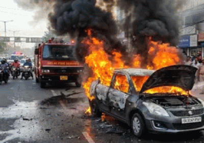 Horrific accident on Delhi-Mumbai Expressway