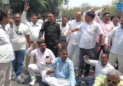 Sanitation workers protest in Shahdara