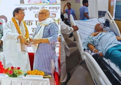 Congress state president Ajay Rais health deteriorates