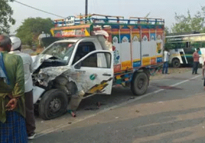 Rohtas: Container collapses on family returning