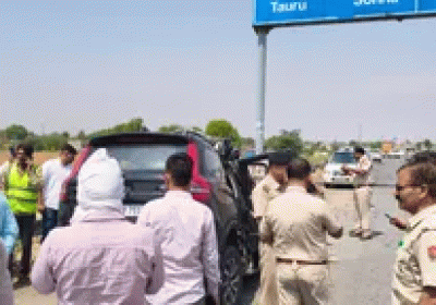 Horrific accident on Kundli-Manesar-Palwal Expressway